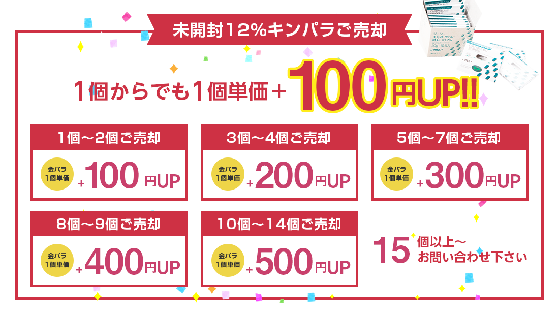 金パラ特典